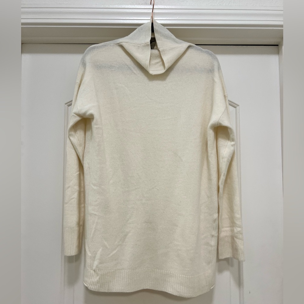 NWOT NAADAM Cashmere Mockneck Tunic Sweater